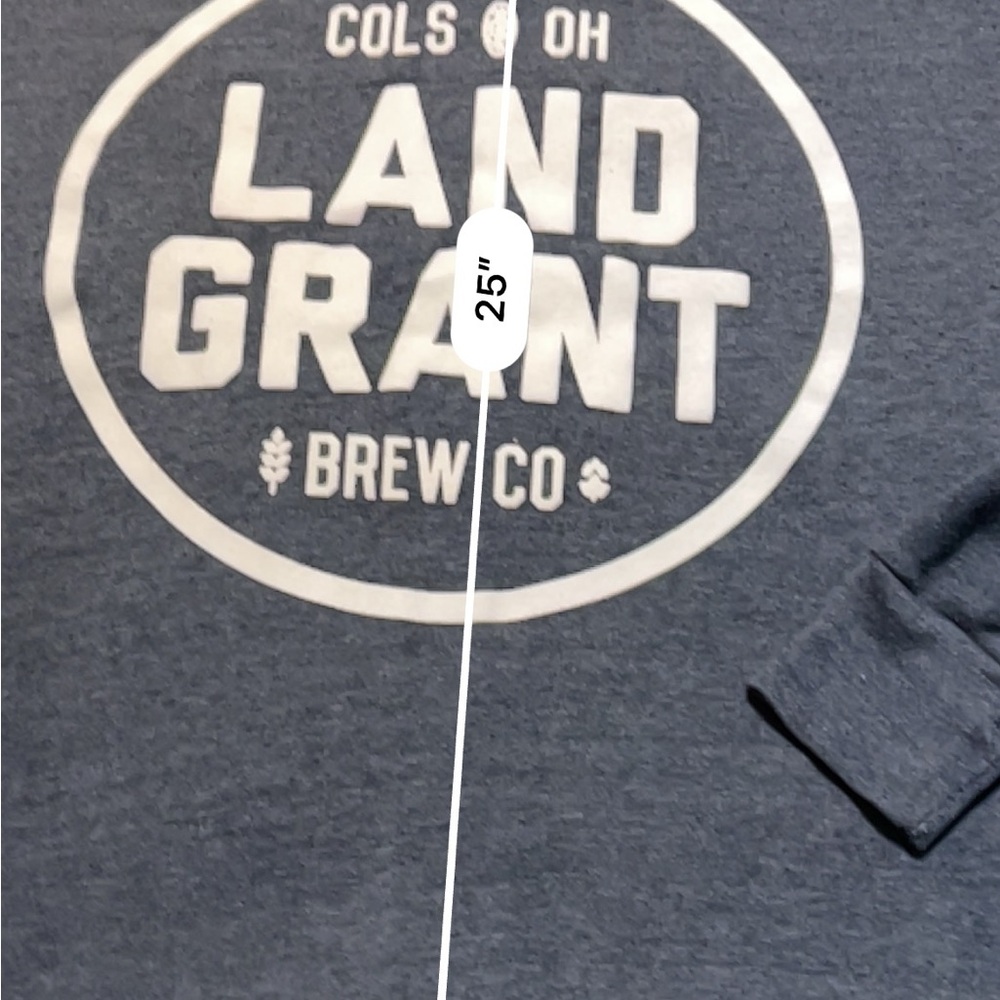 Alternative Land Grant Brewery Gray Crewneck Sweatshirt M - Picture 7 of 7